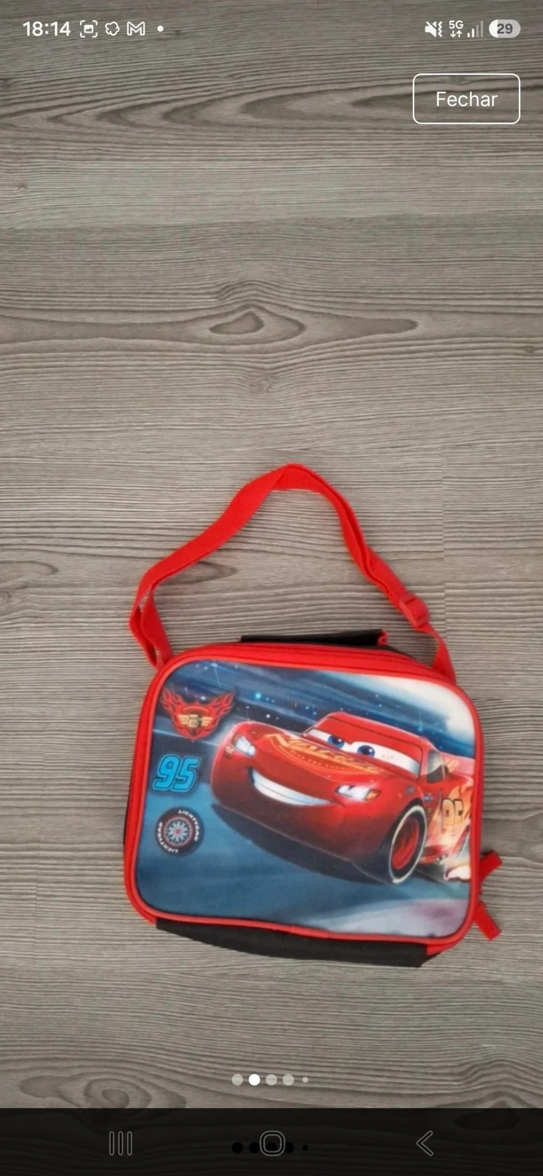 Lancheira Faísca Disney Pixar – photo 3